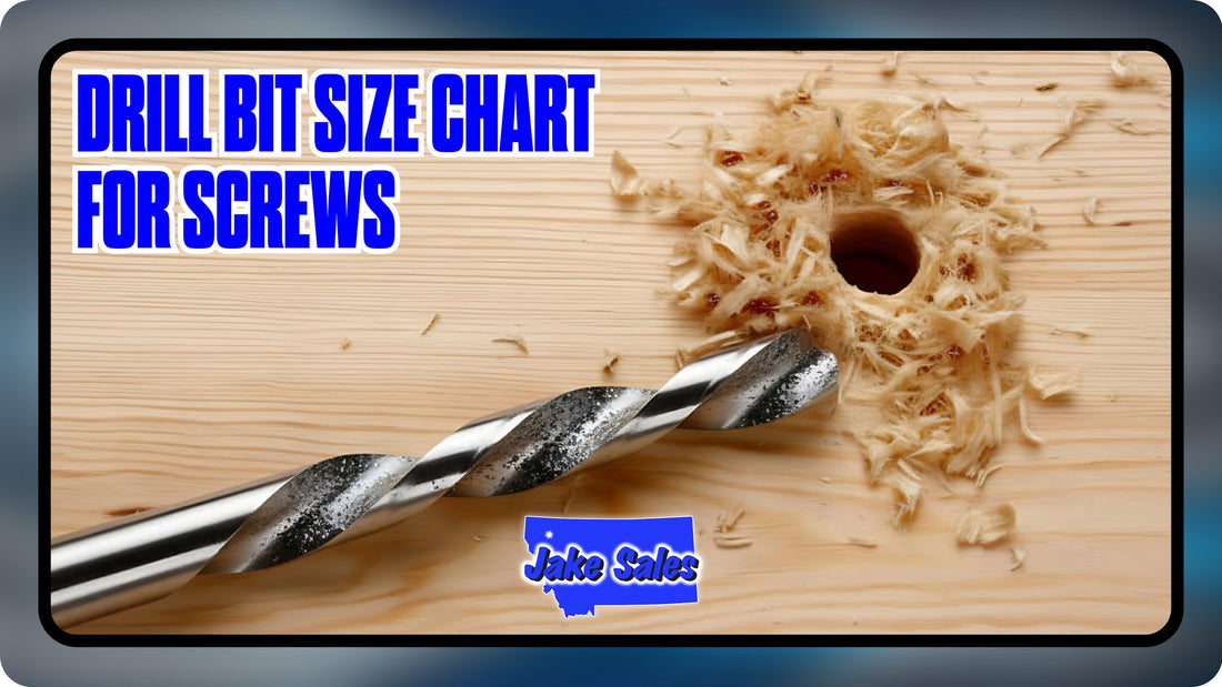 Drill Bit Size Chart for Screws