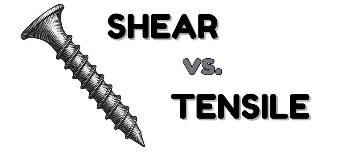 Shear Strength vs. Tensile Strength