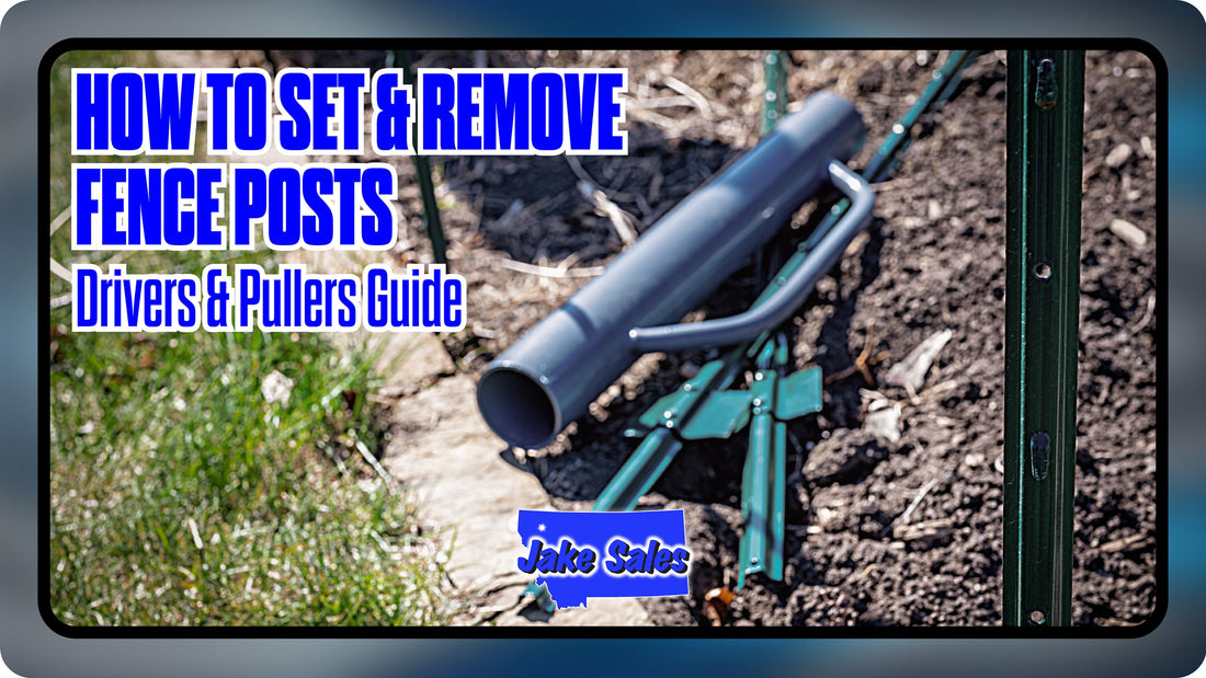 How to Set Remove Fence Posts
