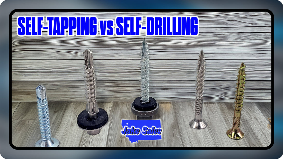 Self Tapping vs Self Drilling