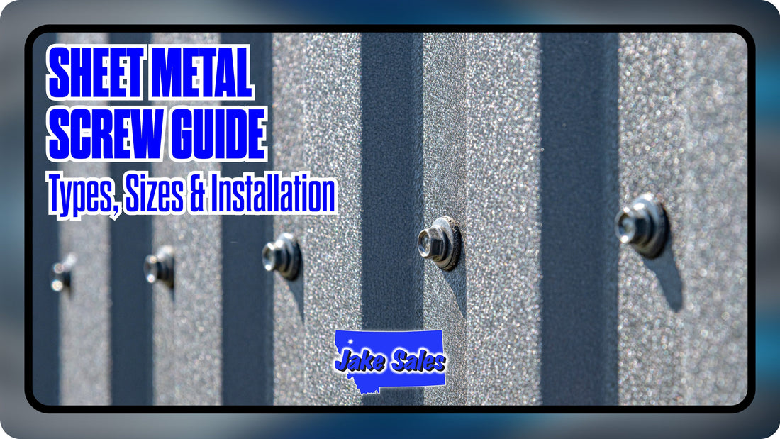 Sheet Metal Screw Guide: Types, Sizes & Installation