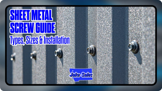Sheet Metal Screw Guide: Types, Sizes & Installation