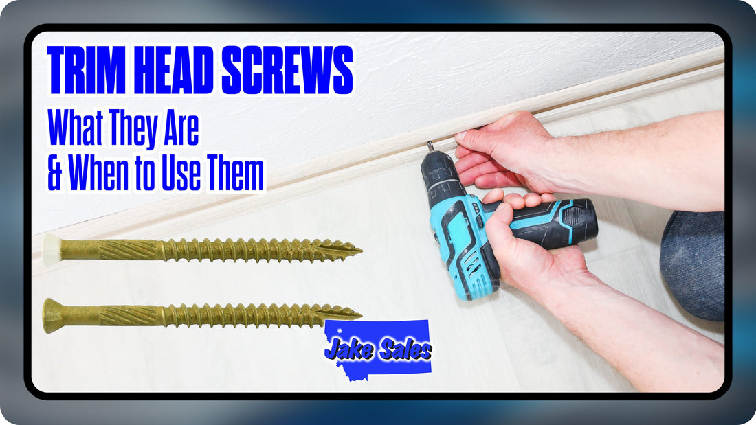 Trim Head Screws