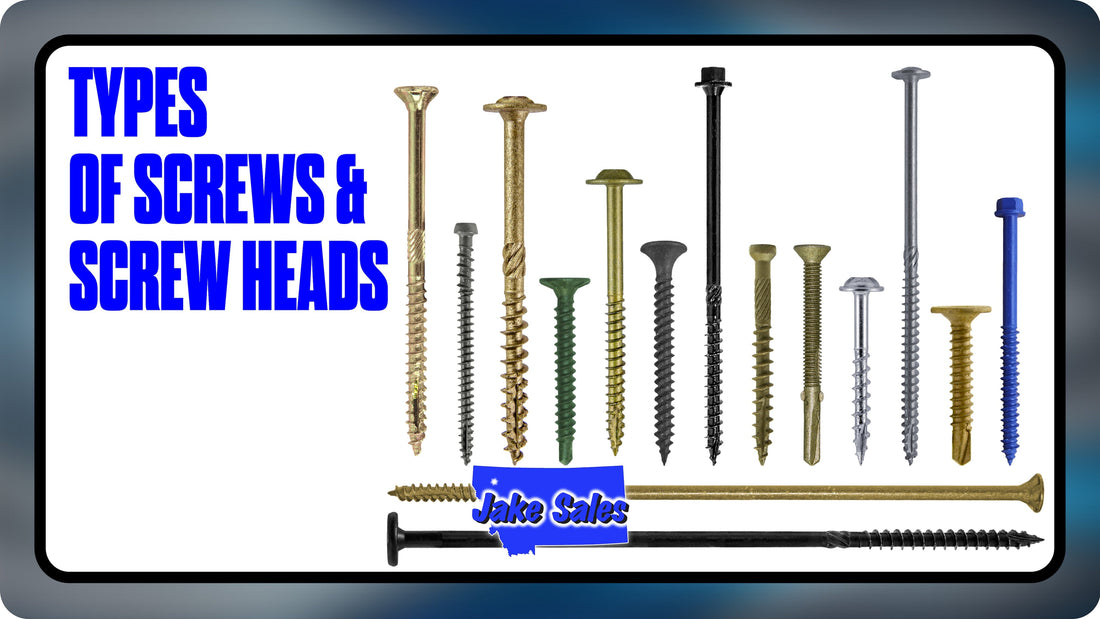 Types of Screws and Screw Heads: Complete Guide