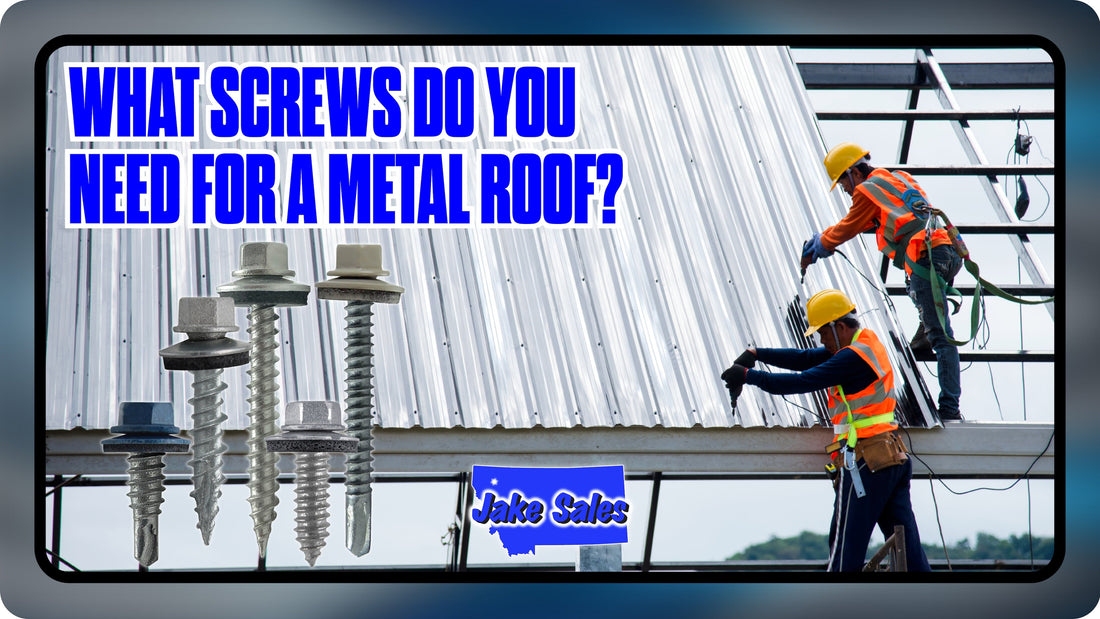 What Screws Do You Need For a Metal Roof