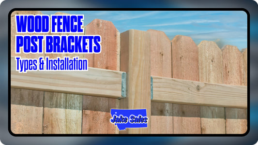 Wood Fence Post Brackets: Types & Installation