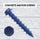 Blue Carbon Steel Concrete Anchor Screws