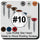 #10 Lo Profile Torx/Star Metal Roofing Screws