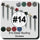 #14 Metal Roofing Screws