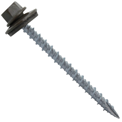 10x2-1/2" Metal Roofing Screw  - ANTIQUE BRONZE (CLEARANCE)