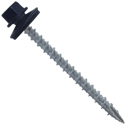10x2-1/2" Metal Roofing Screw  - DARK BLUE (CLEARANCE)