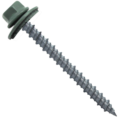 10x2-1/2" Metal Roofing Screw  - HEMLOCK GREEN (CLEARANCE)