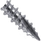 10x1" HI-LO Zinc Aluminum Cap Metal Roofing Screws  - NO PAINT (CLEARANCE)