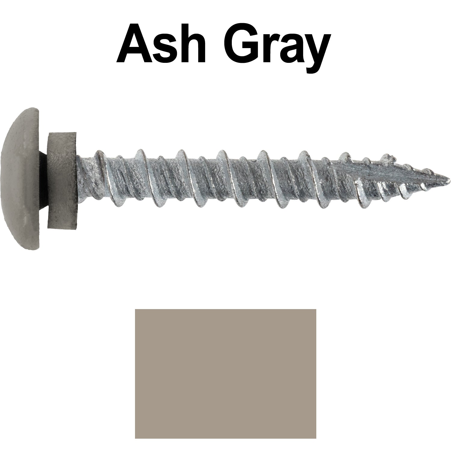 10 x 1 12 ash gray loprofile horz