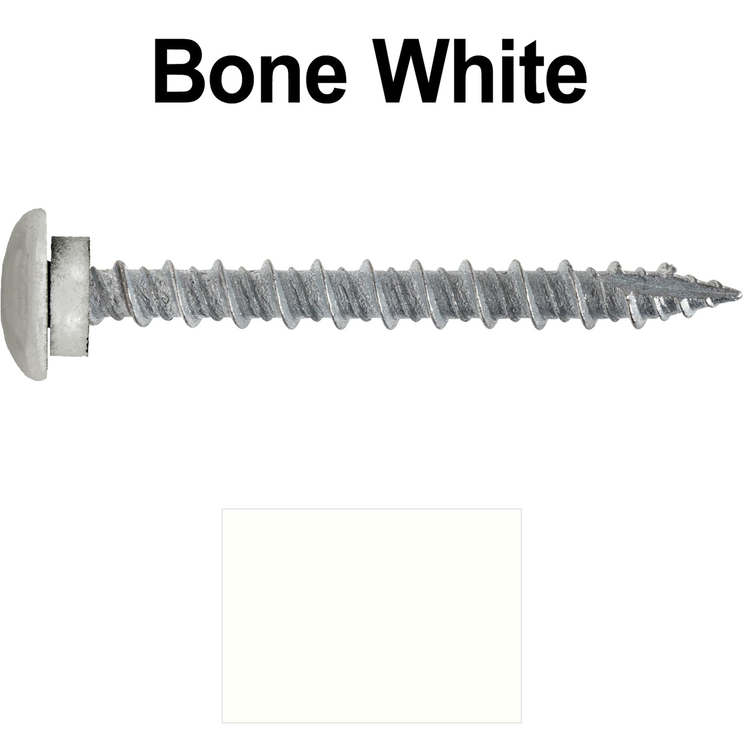 10 x 2 bone white loprofile horz