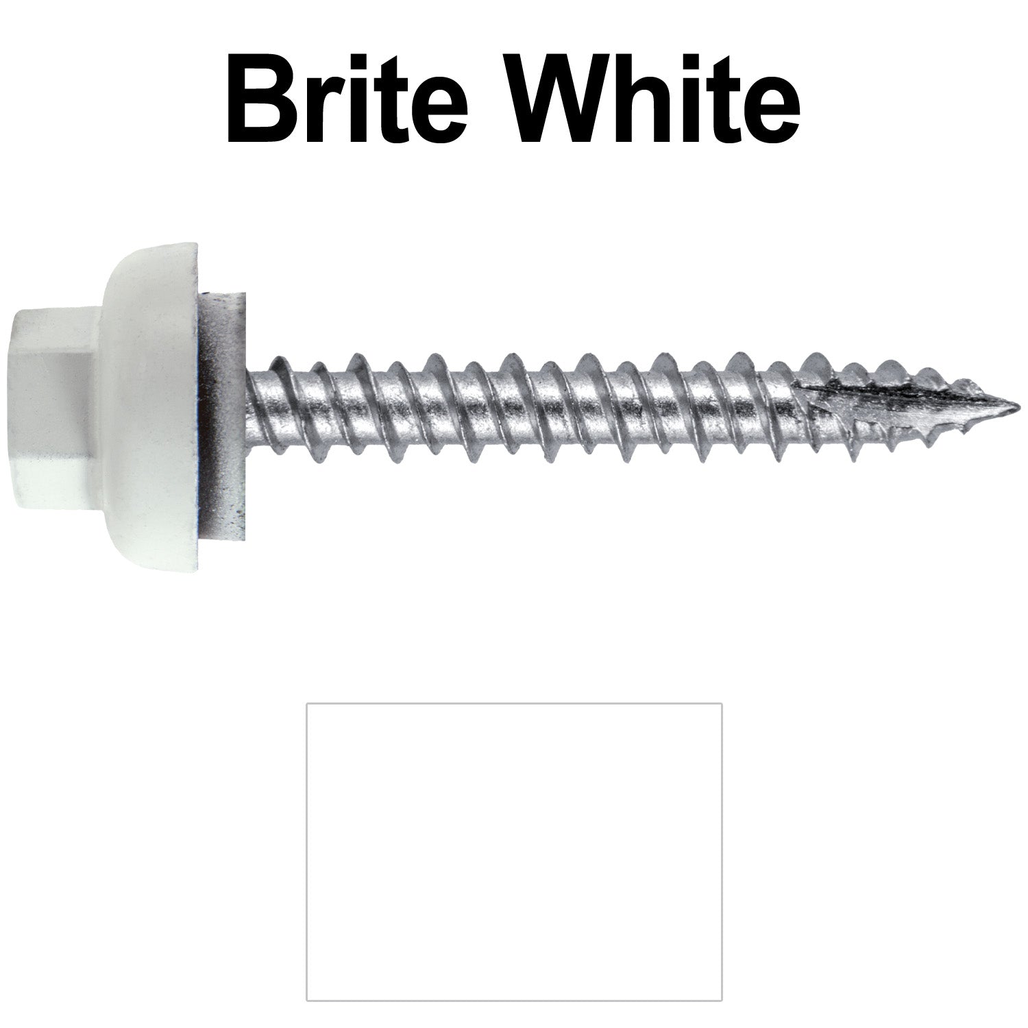 10x1.5 brite white alum hexcap m.r.s. horz