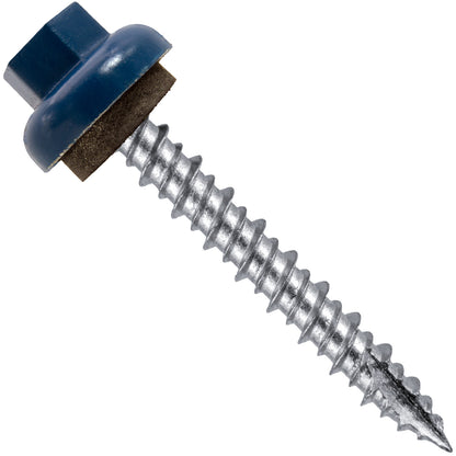 10x1-1/2" Metal Roofing Screw  - GALLERY BLUE (CLEARANCE)