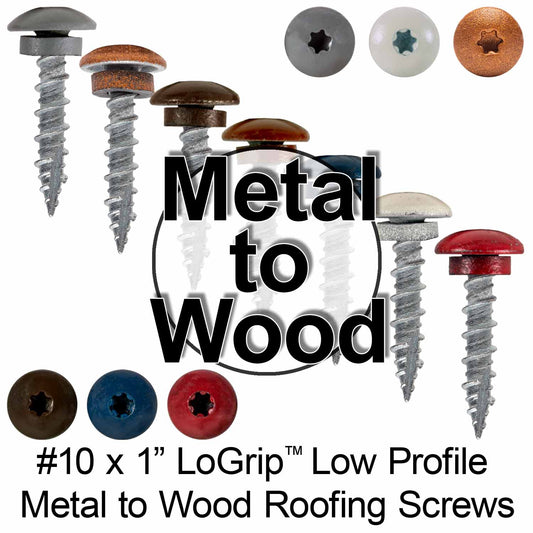 10x1 lowprofile metaltowood roofing screws category.psd