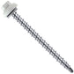 10x2-1/2" HI-LO Zinc Aluminum Cap MINI-DRILLER Metal Roofing Screws  - BRITE WHITE (CLEARANCE)