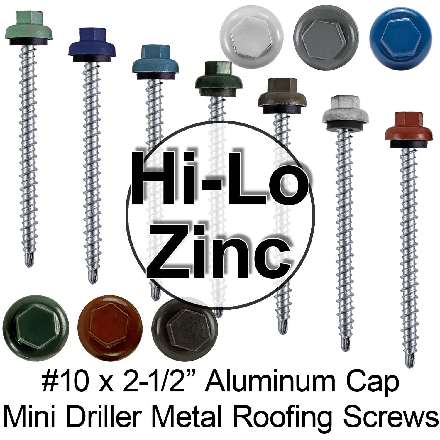 10x2 12 hi lo zinc aluminum cap mini driller category