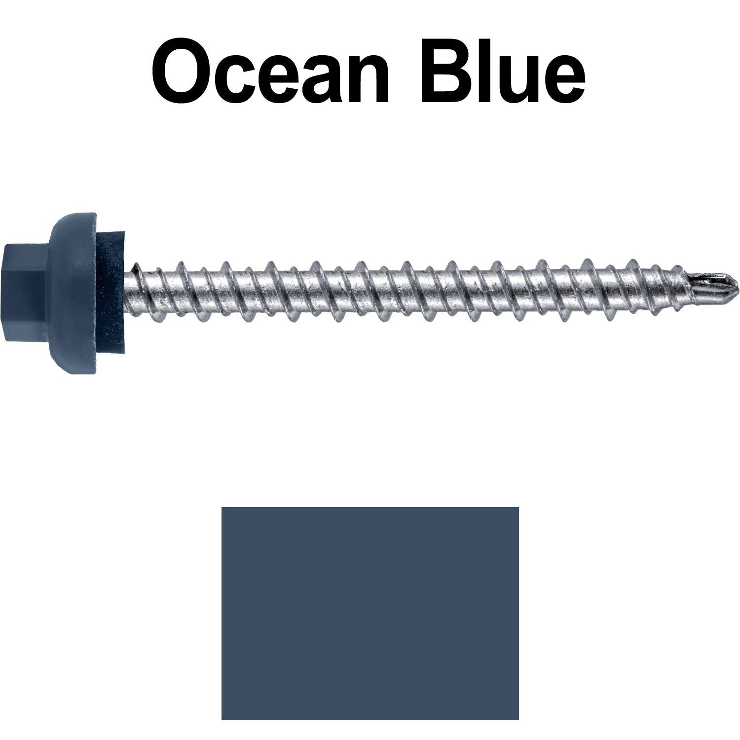 10x2 ocean blue alum hexcap mini driller horz