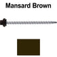 10x3 mansard brown alum hexcap mini driller horz