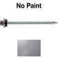 Metal ROOFING SCREWS: 10 x 3" STAINLESS HEX HEAD / ZINC Sheet Metal Roof Screw. (250)