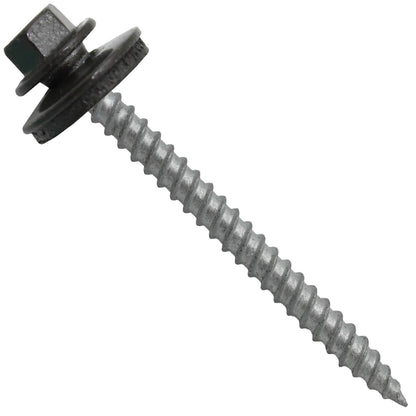 12x2-1/2" Metal Roofing Screw  - DARK BRONZE (CLEARANCE)