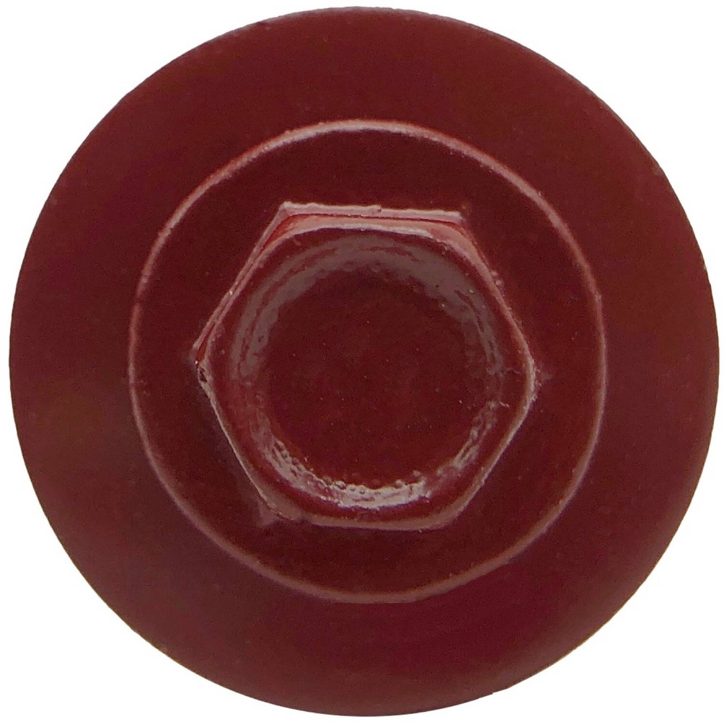 12x2-1/2" Metal Roofing Screw  - DARK RED (CLEARANCE)