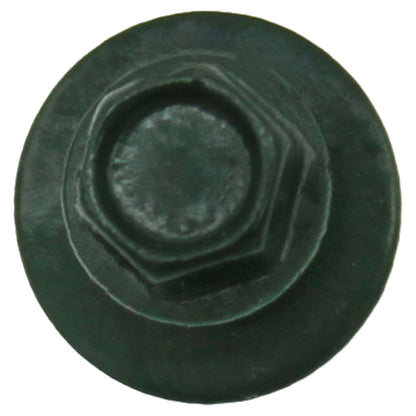 14x7/8" Stitch Tek Metal to Metal Type #1 Roofing Screws  - HARTFORD GREEN (CLEARANCE)