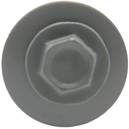 12x2-1/2" Metal Roofing Screw  - PEWTER GRAY (CLEARANCE)