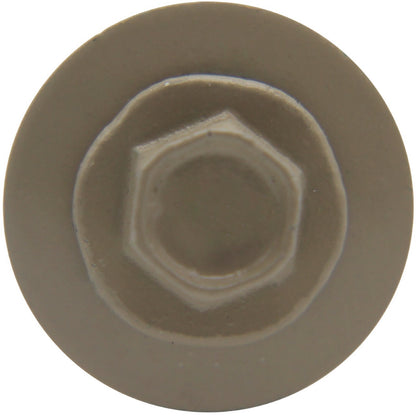 12x2-1/2" Metal Roofing Screw  - SURREY BEIGE (CLEARANCE)