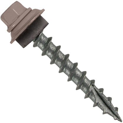 12x1-1/2" Metal Roofing Screw  - TAN (CLEARANCE)