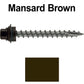 12x2 mansard brown assm washer horz