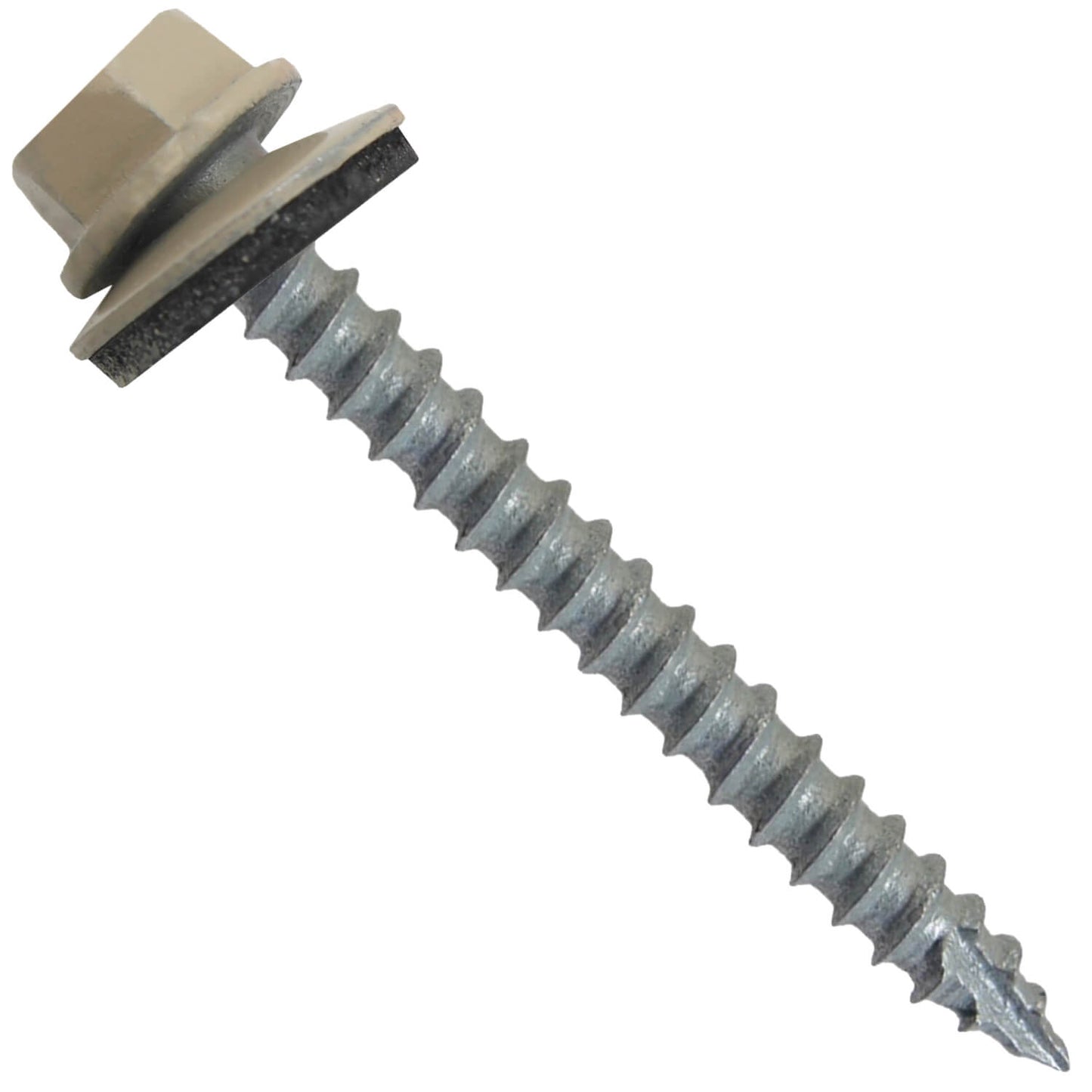 14x2-1/2" Metal Roofing Screw  - SURRY BEIGE (CLEARANCE)