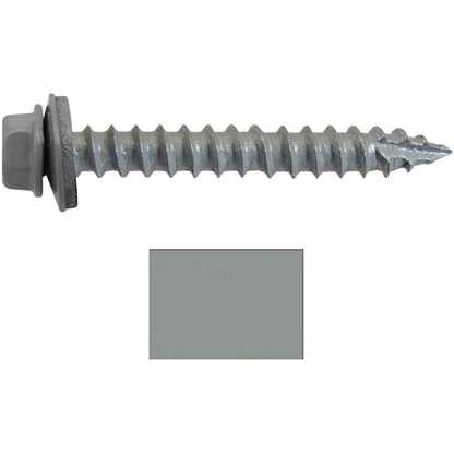 14x2" Metal Roofing Screw  - SLATE (CLEARANCE)