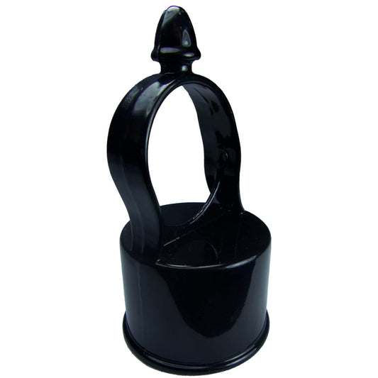 Black Aluminum Chain Link Fence Eye Tops