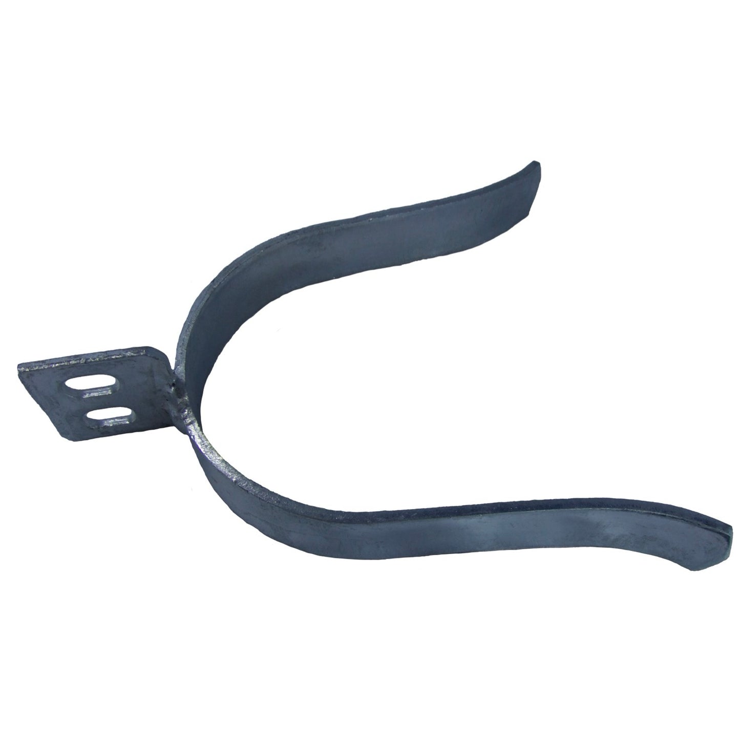 4" Chain Link Gate Fork Latch - Galvanized Pressed Steel Drop Fork - Fits 4" Gate Post (CLEARANCE)