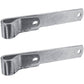8 inch heavy duty strap hinge pair angle