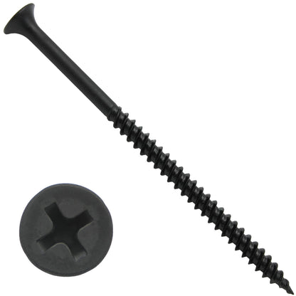 #8x3" Gray Phosphate Fine Thread Drywall Screws - For Metal Studs (Clearance)