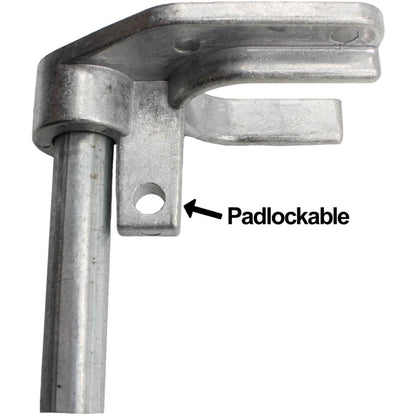 Drop Rod Padlockable