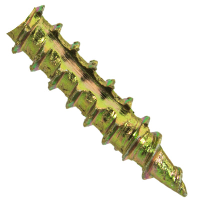 #9 Gold Star/Torx Drive Zinc Coated T-25 Flat Head Wood Screws