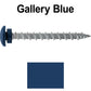 10 x 2" LOW PROFILE Star Head Roofing Screws - HI-LO Thread - Metal To Wood - T25 Torx Drive Head - EPDM washer.
