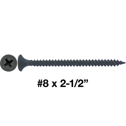 Gray Phosphate Fine Thread Drywall Screws – Drywall, Gypsum, Sheetrock, Wood