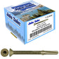 Reamer Tek Torx/Star Head Self-Drilling Wood to Metal Screws - for Flatbeds, Trailers or Fastening Wood to Steel