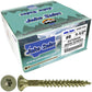 #8 x 3/4" - 2" Bronze Exterior Coated Wood Screw Torx/Star Drive Head - Multipurpose Exterior Coated Torx/Star Drive Wood Screws