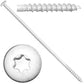 #14 x 7" Ceramic Coated Torx/Star Drive Gutter Screws -  For Fastening Gutters to Wood - Torx/Star T-30 Drive Head