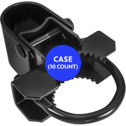 BLACK BULL DOG GATE HINGE - Commercial Heavy Duty - Chain Link Fence Gate Hinge