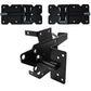 Vinyl Gate Kits in Standard and Self-Closing for Single and Double Gates. Choose from Black or White With or Without Drop Rods. Standard and Extended Gate Latches