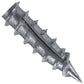 #9 Silver Star Stainless Steel Wood Screw Torx/Star Drive Head - Grade 300 Series Stainless Steel Torx/Star Drive Wood Screws